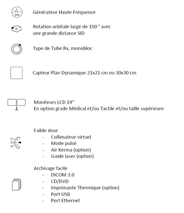 ARCEAU CHIRURGICAL SD30C FPD 4